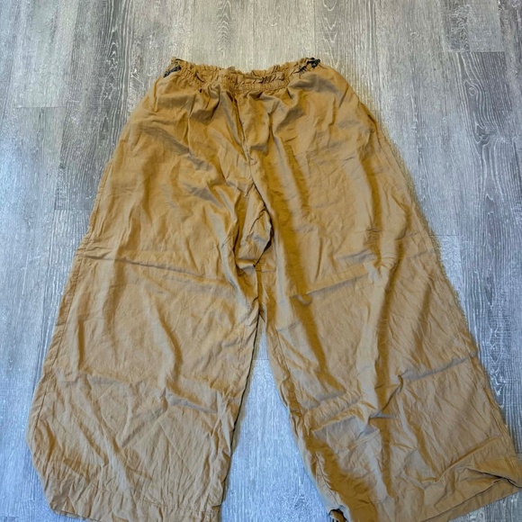 AERIE Wide Legged Linen Pants - Picture 4 of 4